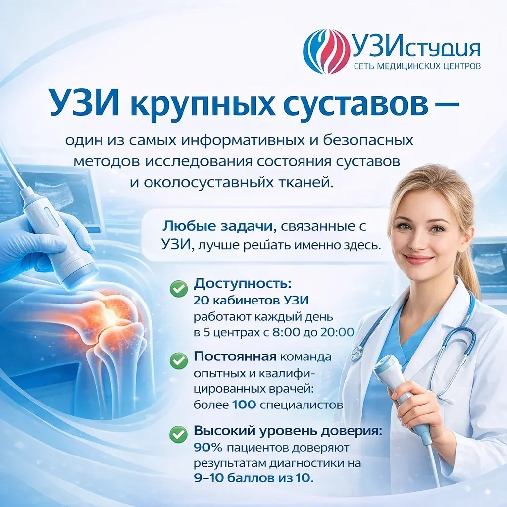 Почему спортсменам важно проходить УЗИ сердца и суставов?