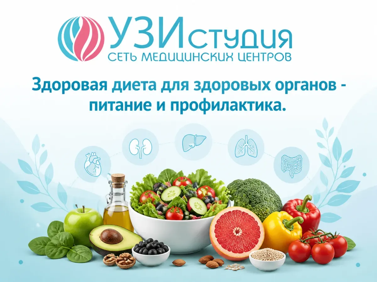 Здоровая диета для здоровых органов - питание и профилактика