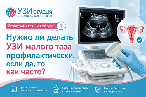 Ответы на вопросы пациентов: "Нужно ли делать УЗИ малого таза профилактически, если да, то как часто?