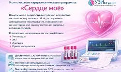 Сердце моё + 7 показателей крови